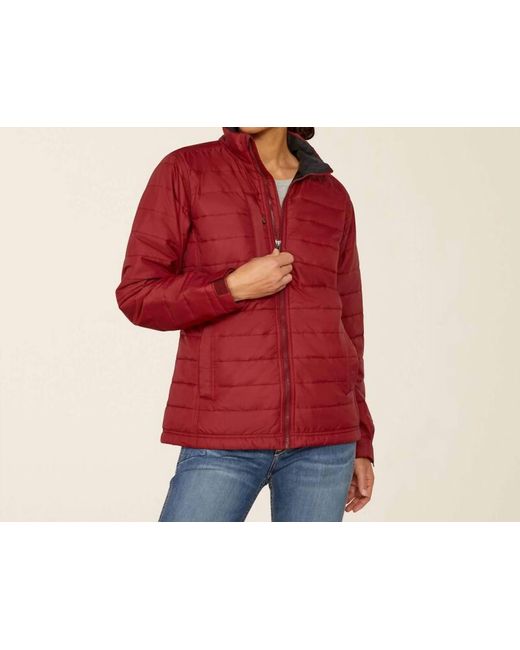 Ariat Red Rebar Cordura Ripstop Lightweight Insulated Jacket