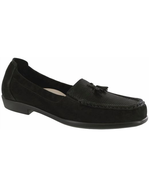 SAS Black Hope Slip-On Loafer
