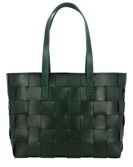 Dragon Diffusion Green Japan Tote Leather Tote