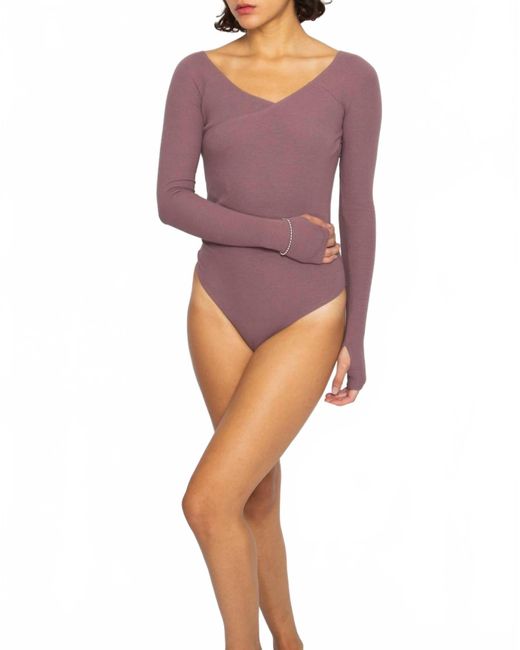 Skin Purple Nora Bodysuit