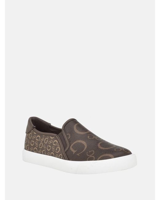 guess slip on shoes womens