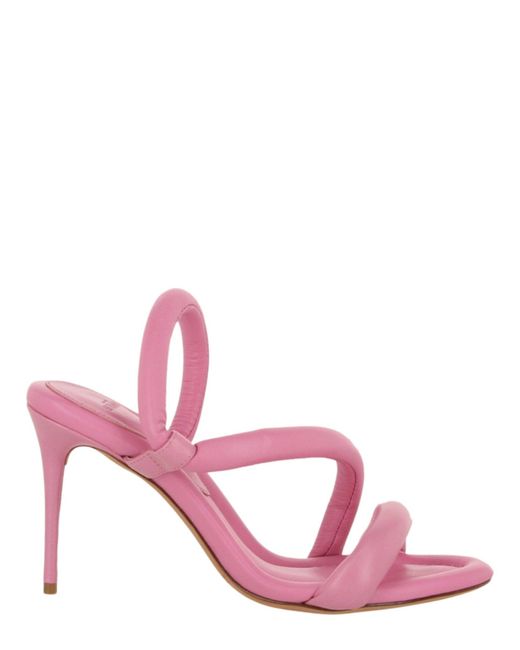 Alexandre Birman Pink Aysha 85 Mules