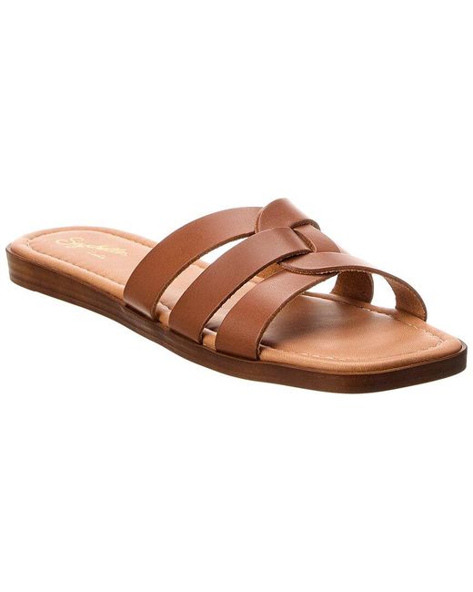 Seychelles Brown Leila Leather Sandal