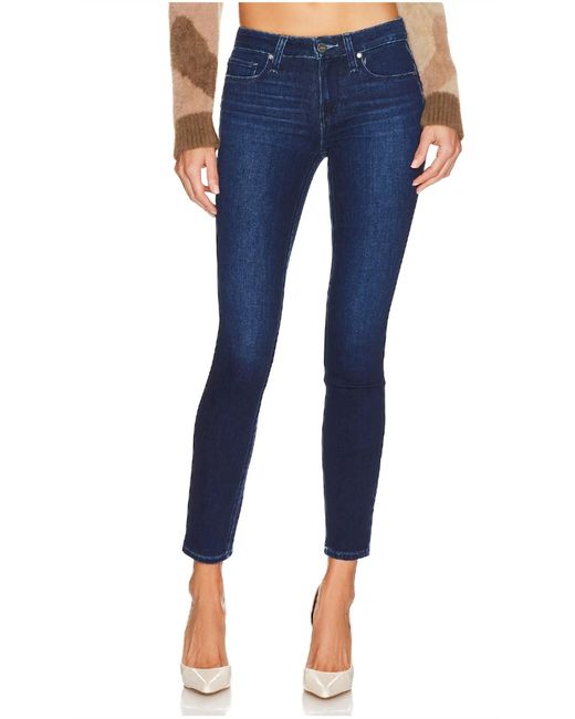 PAIGE Blue Verdugo Ankle Promise Jeans