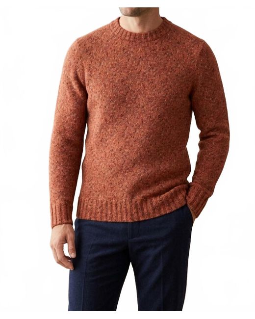 Smartwool Red Heavy Crew Sweater for men