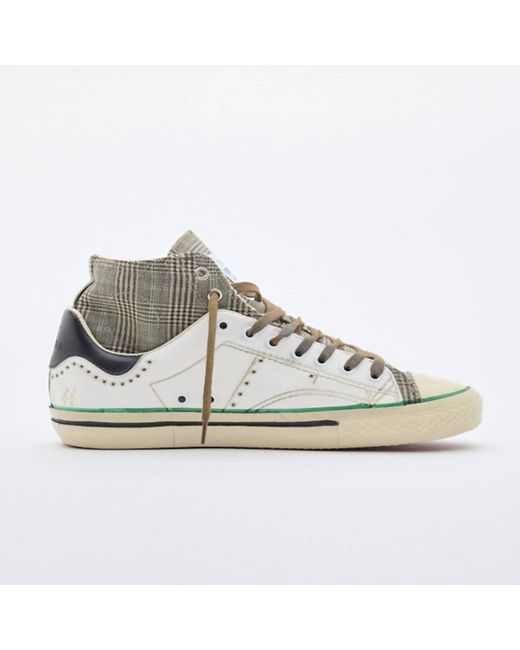 HIDNANDER Gray Starless High Moma Art Sneakers