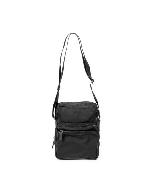 Prada Front Pocket Crossbody in Black Lyst