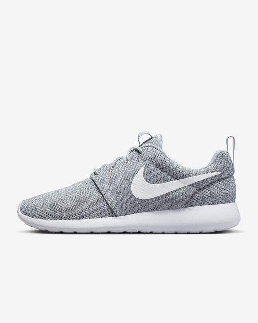 Nike Roshe One 511881-023 Wolf Gray/white Low Top Running Shoes 12 Ank280 for men