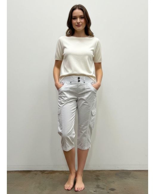 TRUEDAMES Gray Dash Solid Capri