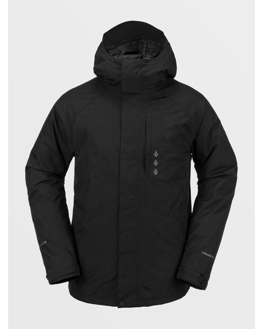 Volcom Black Dua Insulated Gore Jacket for men