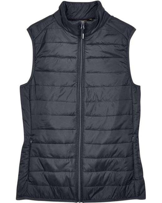 CORE365 Black Prevail Packable Puffer Vest