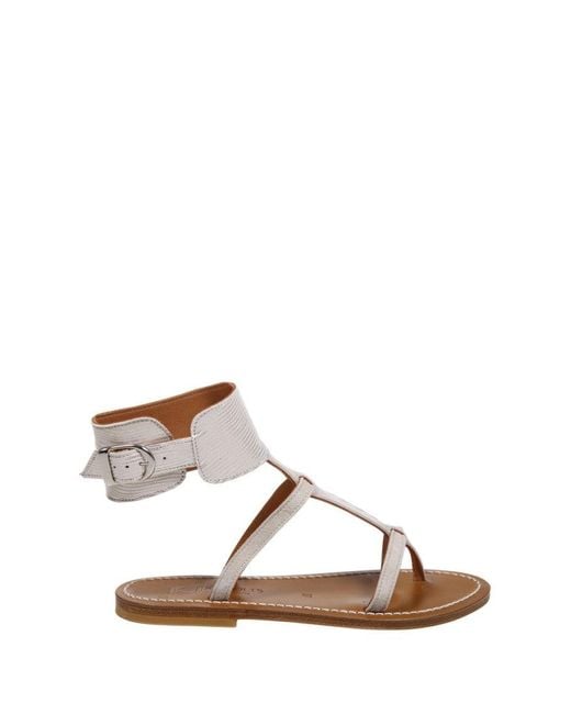 K. Jacques Multicolor Caravelle F Sandal