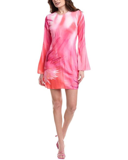 Hemant & Nandita Pink Slip Dress
