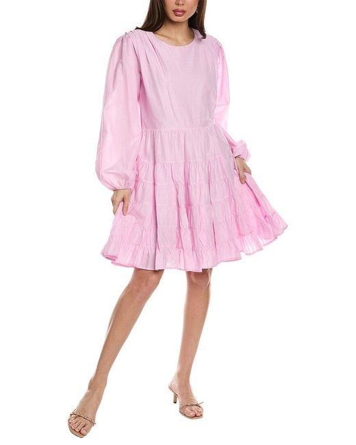Merlette Pink Arbor Shift Dress
