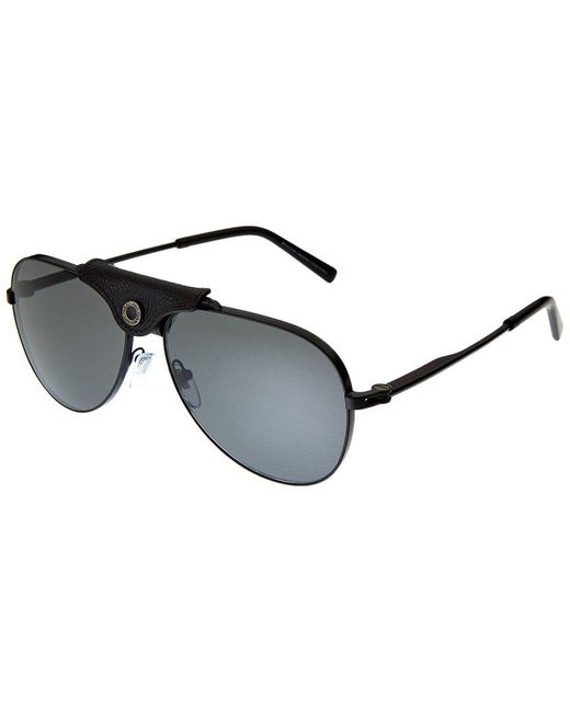 BVLGARI Black Bv5061q 60mm Polarized Sunglasses for men