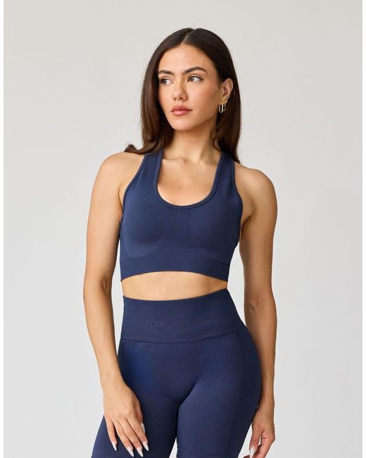 AVA Active Blue Airlite Seamless Bra