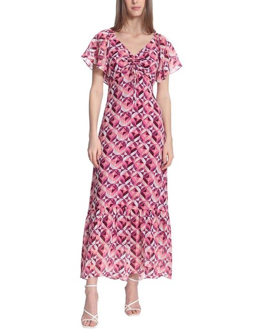 Donna Morgan Pink Midi Dress