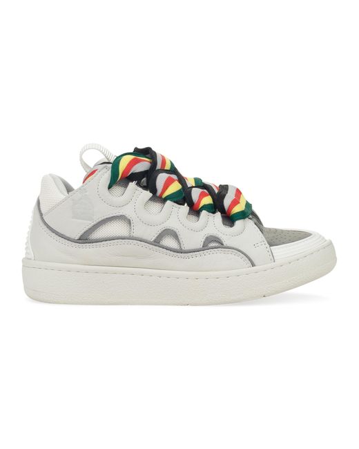 Lanvin Gray Curb Light Sneakers