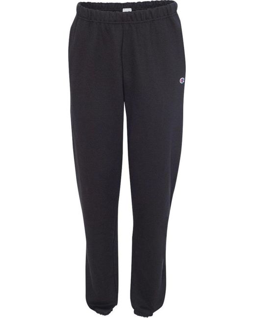 Champion Blue Reverse Weave Sweatpants With Pockets for men