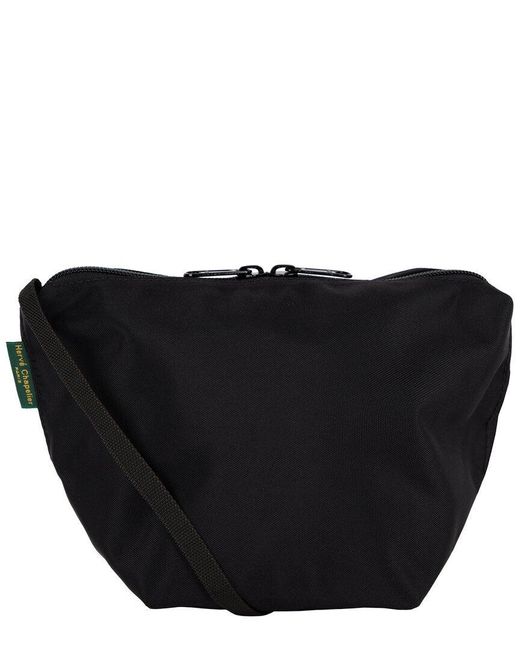 Herve Chapelier Black Square Bottom Shoulder Bag