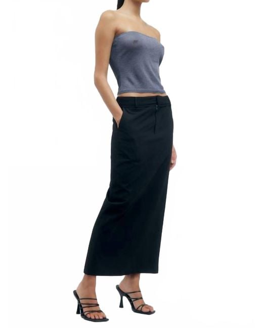 Third Form Blue Protocol Tailored Maxi Skirt