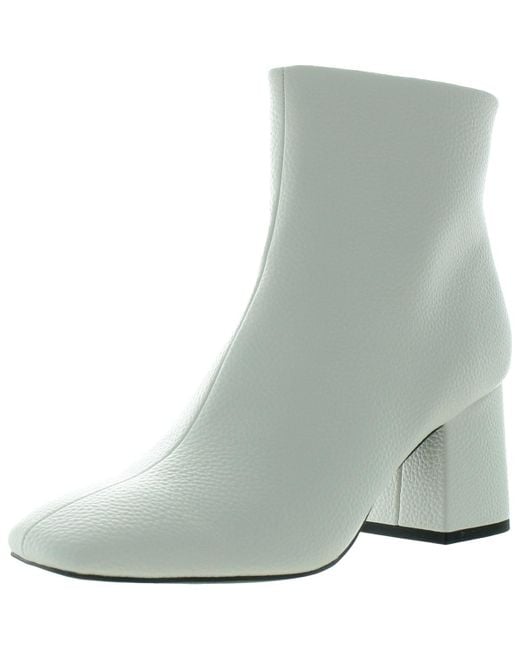 Katy Perry Green The Geminni Bootie Padded Insole Faux Leather Booties