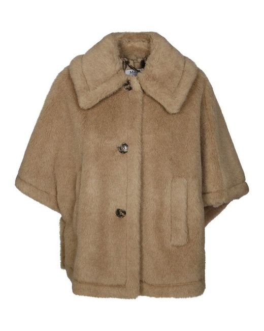 Max Mara Natural Tenebre4 Teddy Cape