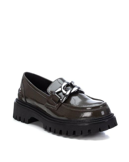 Xti Black Moccasins By
