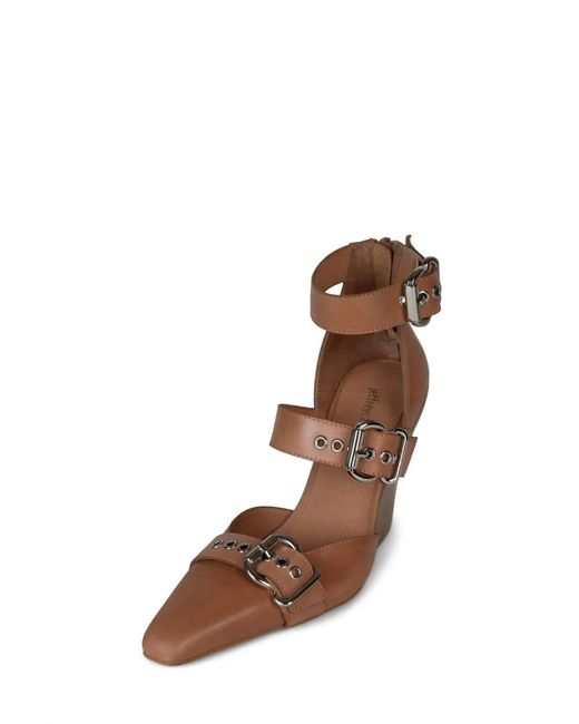 Jeffrey Campbell Brown Evander Sandals