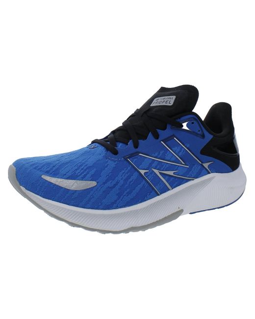 New Balance Blue Fuelcell Propel V3 Fitness Lifestyle Running & Training Shoes for men