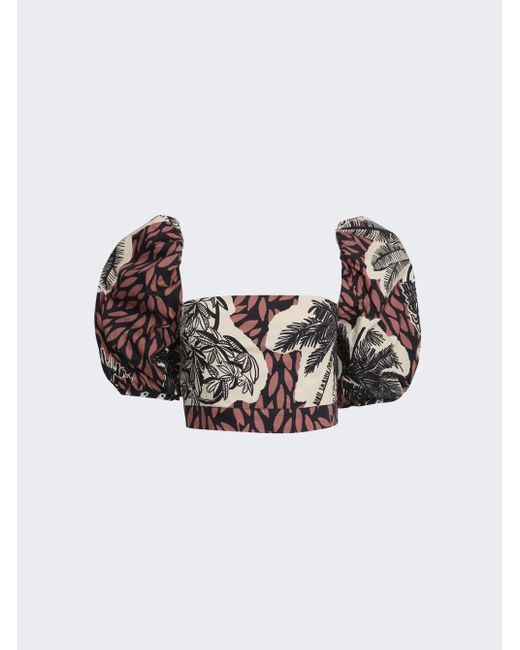 Top Court Crop Top Guess Dentelle Rouge Taille 38 - Soirée Chic