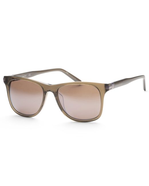 Calvin Klein Brown 54mm Sunglasses Ck4329sa-318 for men