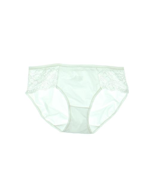 Bali Lace Trim Smooth Bikini Panty in Blue Lyst