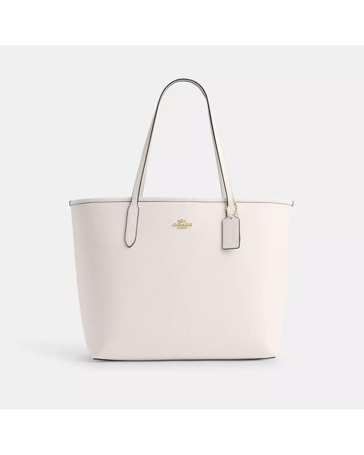 COACH Pink City Tote