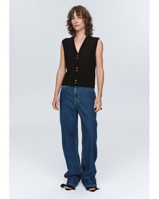 MARLE Blue Foundations V Neck Vest