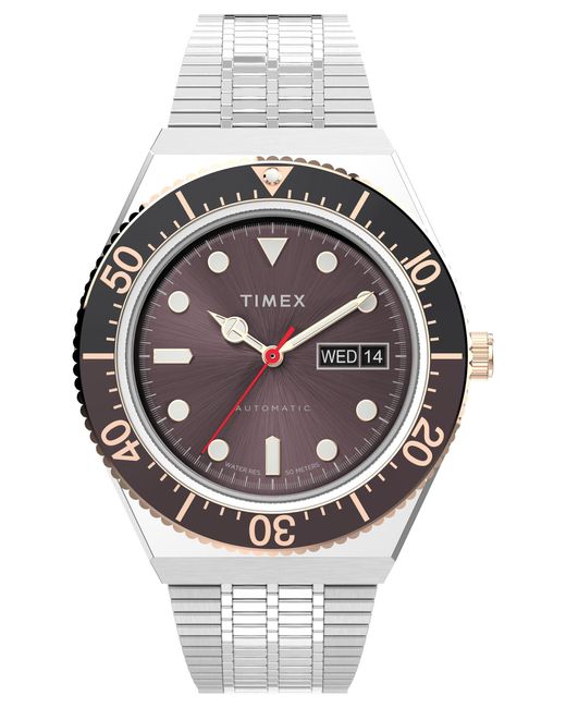 Timex Metallic 40mm Automatic Watch for men