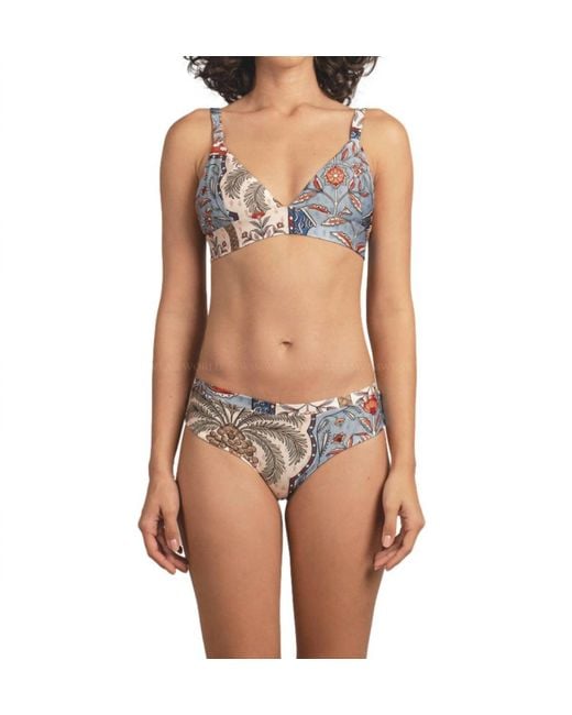 Encantadore Blue Trisha Bikini Bottom