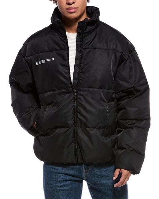 PANGAIA Black Jacket for men