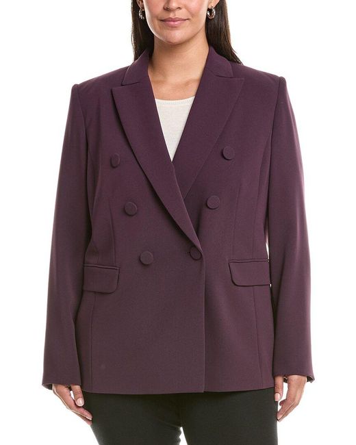 Marina Rinaldi Purple Plus Anabela Blazer