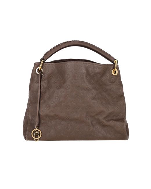 Louis Vuitton Artsy Mm Bag In Brown Monogram Empreinte Leather