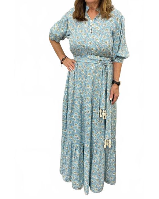 Skemo Women's Green Floral Margarita Roma Long Dress -  www.rajagirimanappuram.com