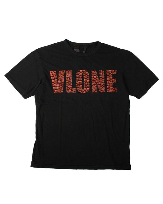 Vlone(GOAT) Black Skull T-shirt for men