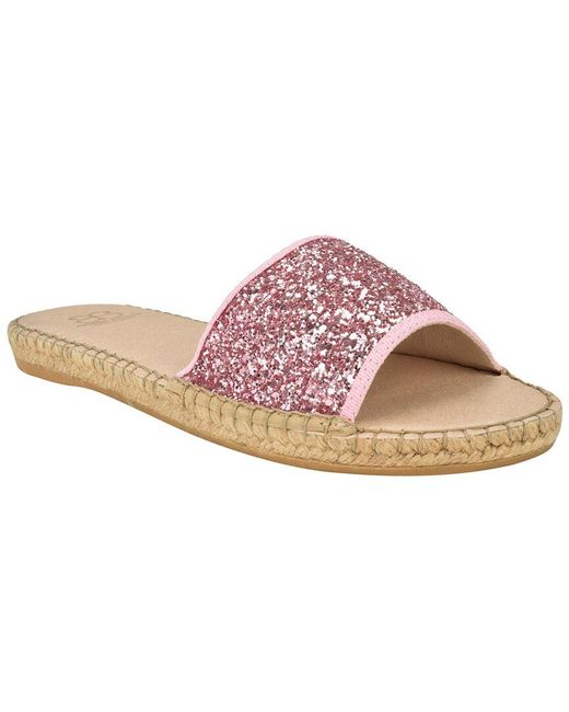 Andrew Stevens Pink Candice Leather Sandal