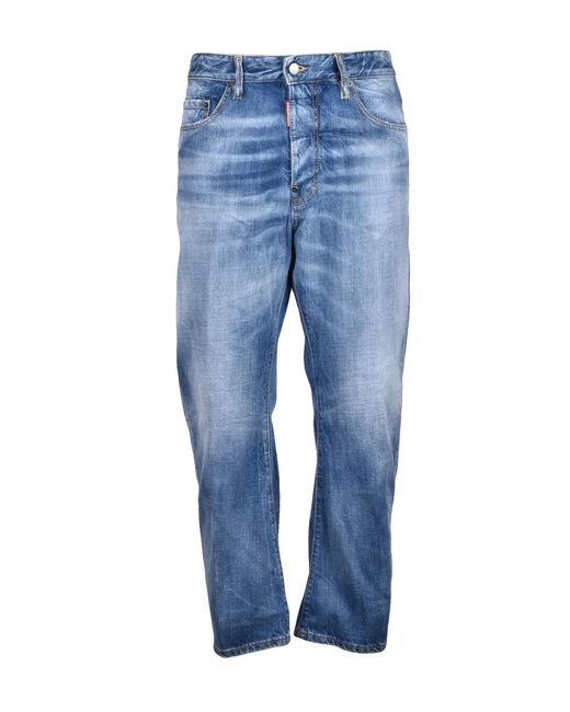 DSquared² Men's Blue Bro Jeans
