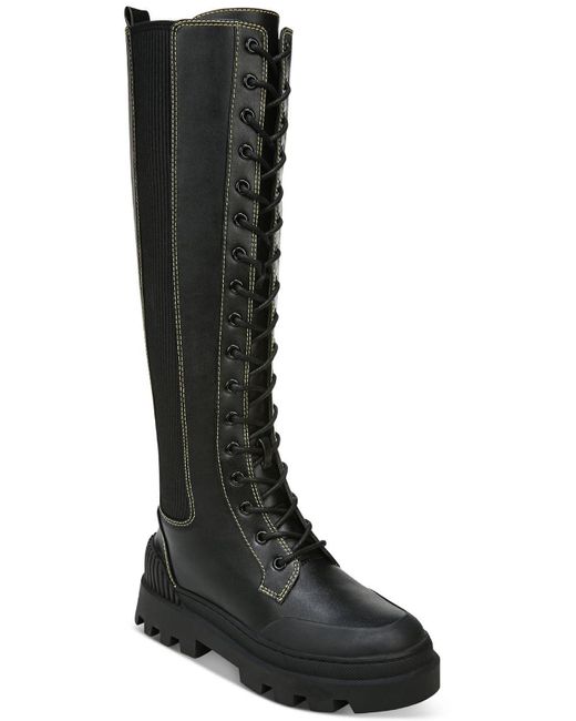 sanders platform lug sole combat boot circus by sam edelman