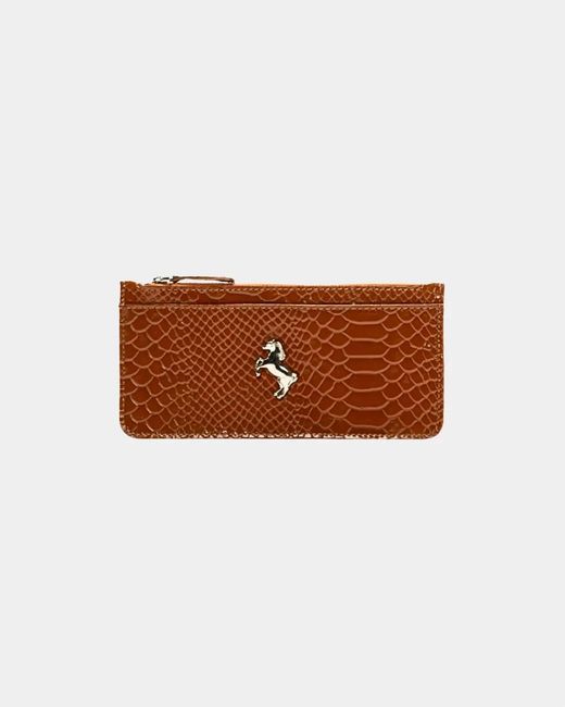 TENTROYA Brown Slim Wallet