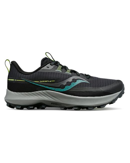 Saucony Black Peregrine 13 Fitness Workout Hiking Shoes for men