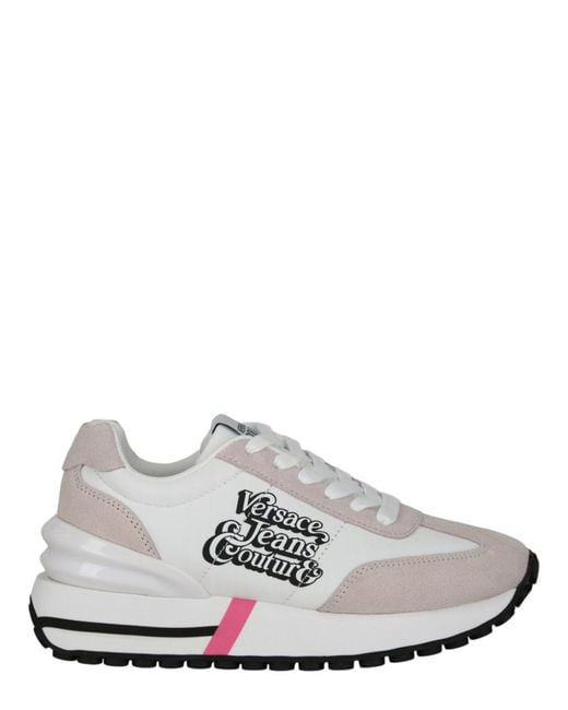 Versace White New Spike Low-top Sneakers