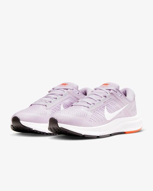 Nike Structure 24 Da8570-501 Doll/lilac/white Road Running Shoes Clk967