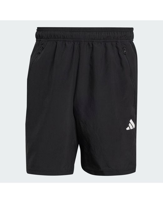 Adidas Black Essentials Woven Training Short for men